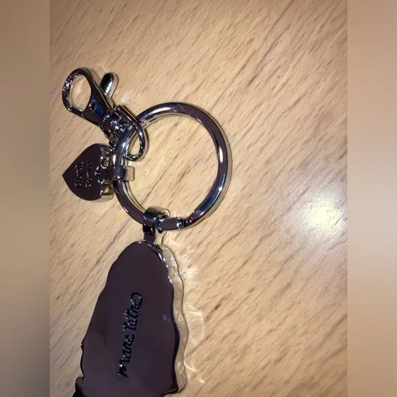 Marc Tetro Basset Hound Dog Keychain Bag Charm with Red Heart Charm - NWOT - Picture 5 of 6